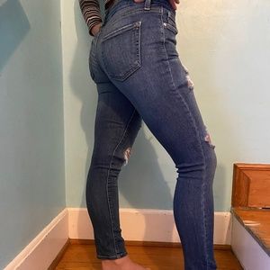 Mid-rise Ripped Jeans